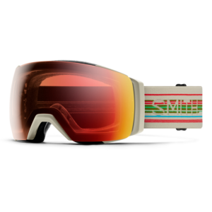 Smith I/O MAG XL Goggle + ChromaPop Pro Photochromic Red Mirror Lens | Multi Natural | Christy Sports